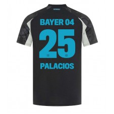 Bayer Leverkusen Exequiel Palacios #25 Tredjedrakt 2024-25 Kortermet